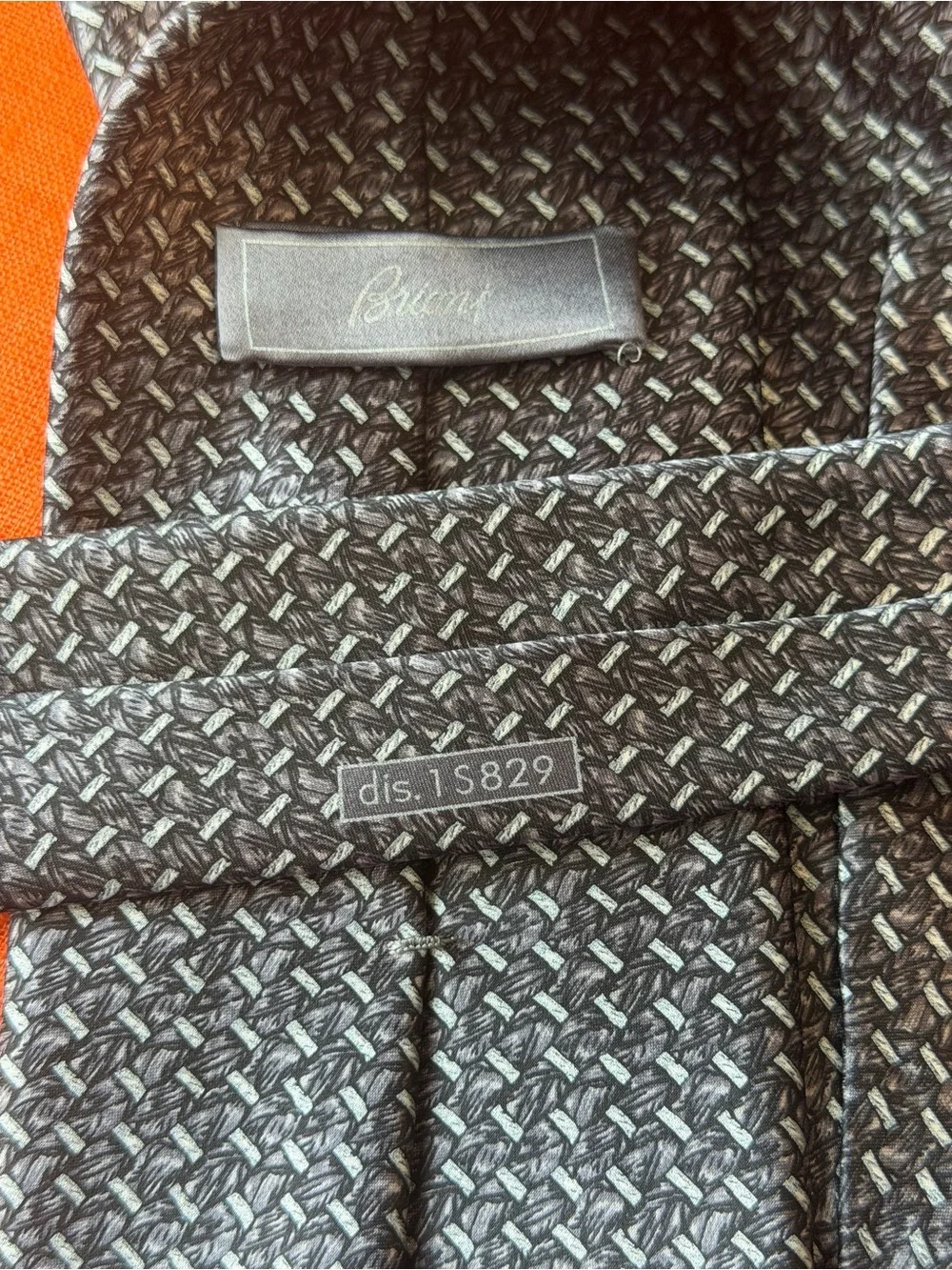Brioni  Geometric Pattern Men's Tie